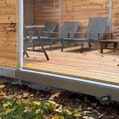 novinka-terasa s ochlazovacím sudem